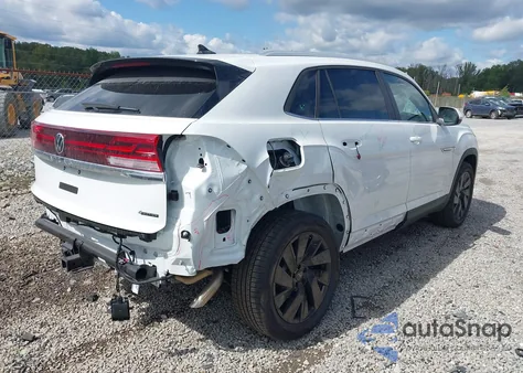 2025 Volkswagen Atlas Cross Sport 2.0T Se W/Technology из США, поврежденный, VIN 1V2KE2CA1SC225232